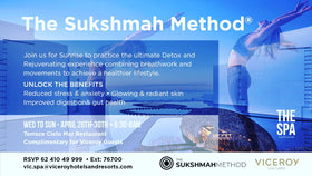 The Sukshmah Method Daily Class Pass (Viceroy Hotel) April 26-30th