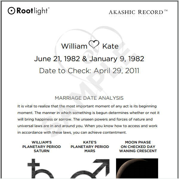 Marriage Date Analysis Report