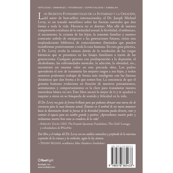 Los Secretos Fundamentales de la Intimidad y la Creación por el Dr. Joseph Michael Levry