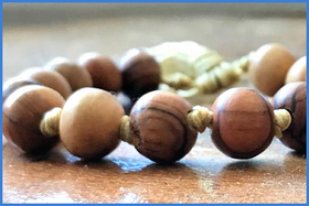 Olive Wood Mala Bracelet