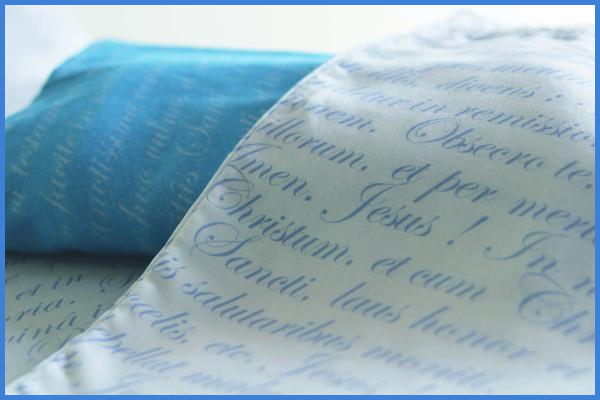 Sacred Healing and Mystical Prayers Massage Table Sheet Set